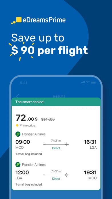 eDreams: Flights, hotels, cars screenshot 6