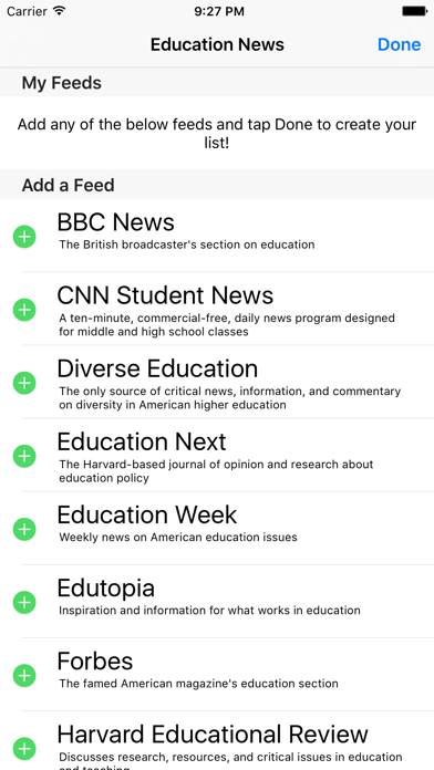 Education News screenshot 1