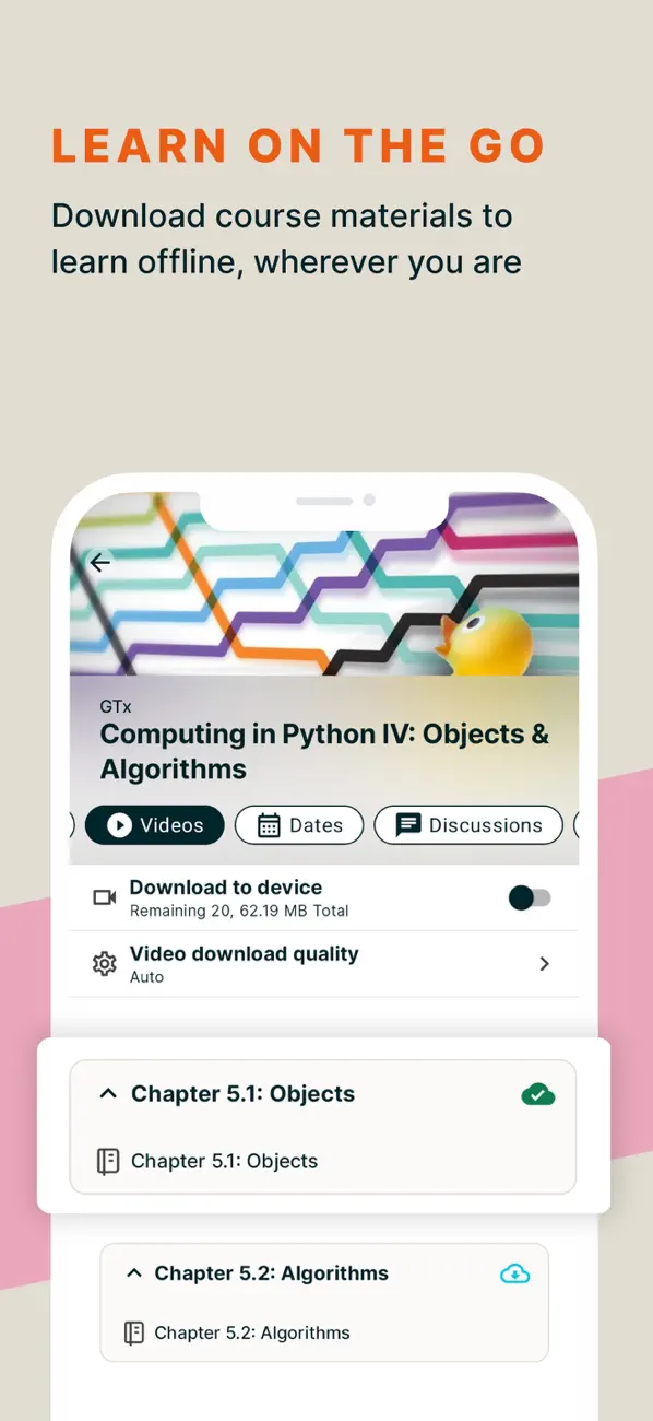 edX online learning screenshot 2