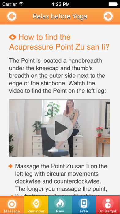 Effective Yoga: Acupressure Points Massage Class screenshot 4
