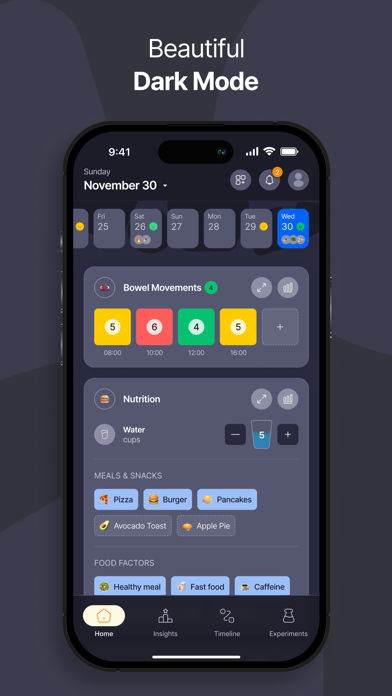 Effecto Symptom & Mood Tracker screenshot 1