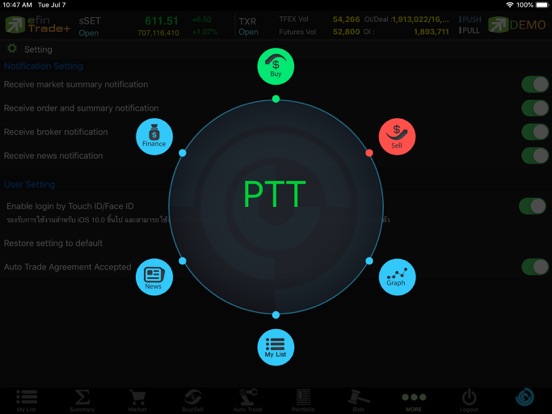 efin Trade Plus HD screenshot 2