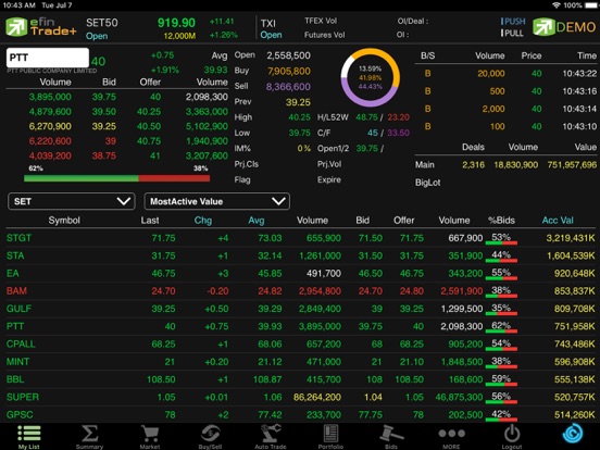 efin Trade Plus HD screenshot 7