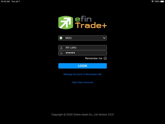 efin Trade Plus HD screenshot 10
