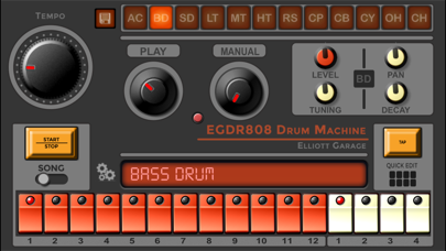 EGDR808 Drum Machine lite screenshot 4