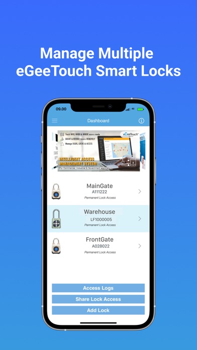 eGeeTouch Manager screenshot 4