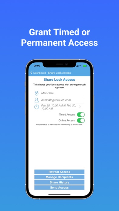 eGeeTouch Manager screenshot 1