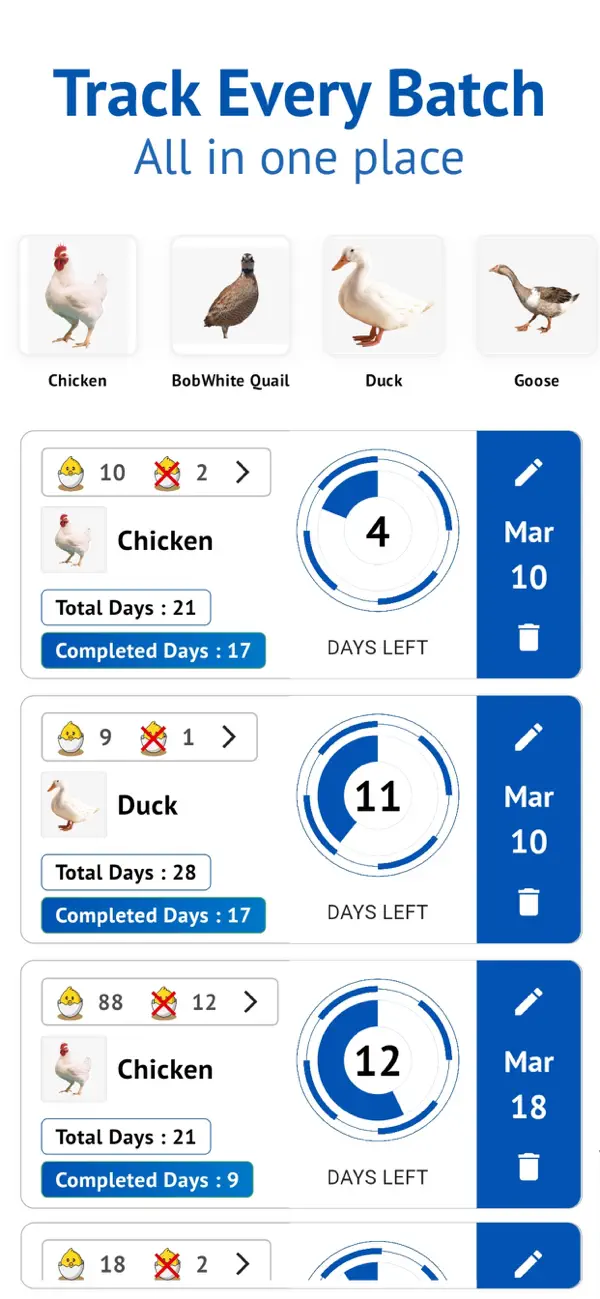 Egg Incubator & Hatch Manager screenshot 6