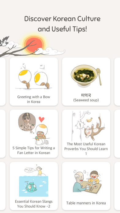 Eggbun: Learn Korean Fun screenshot 1