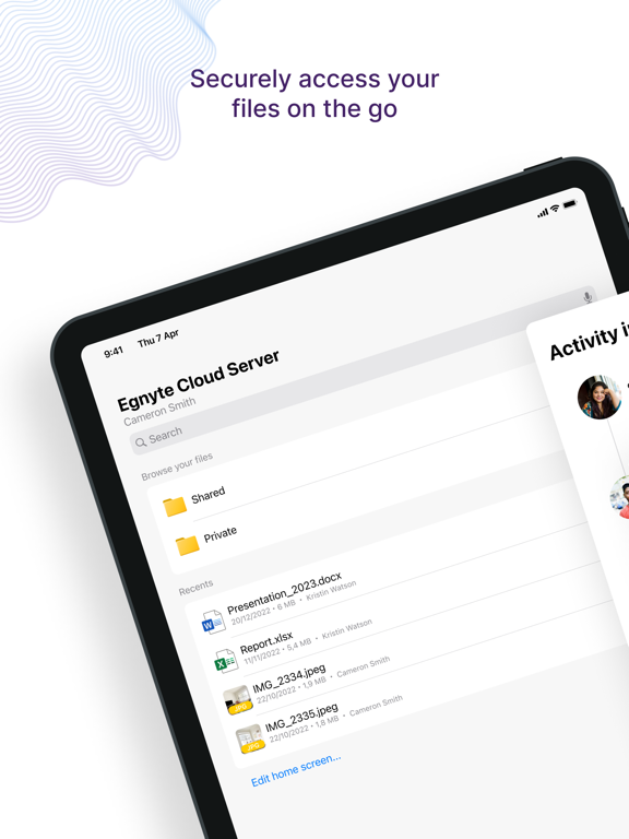 Egnyte screenshot 5