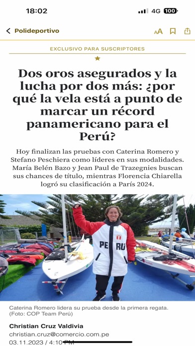 El Comercio Perú screenshot 2