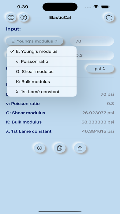 Elastic Constants Calculator screenshot 3