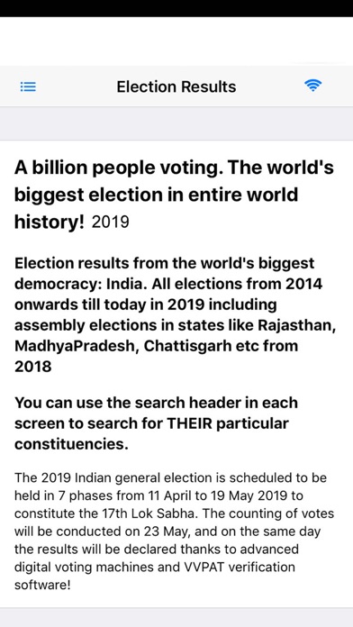 Election Results Vote screenshot 6