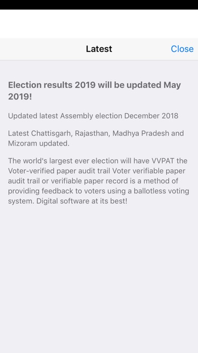 Election Results Vote screenshot 1