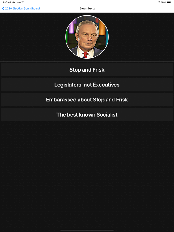 Election Soundboard screenshot 2
