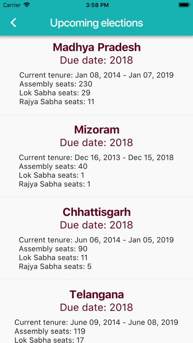 Election Watch screenshot 2