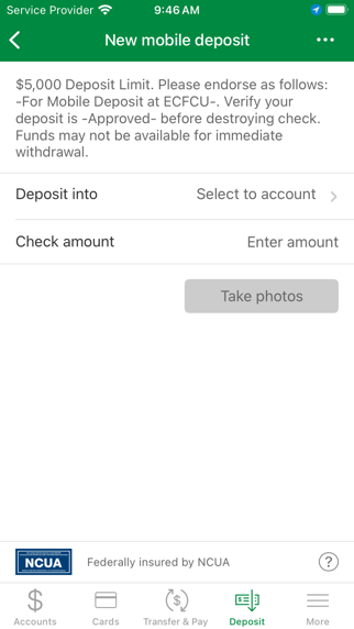 Electric Cooperatives FCU screenshot 2