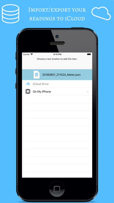 Electricity Meter Tracker screenshot 1