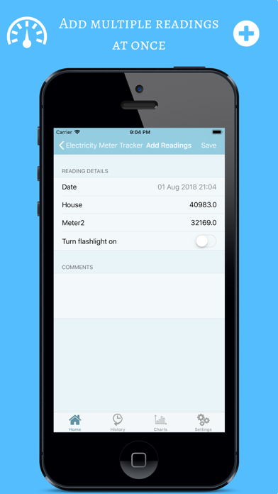 Electricity Meter Tracker screenshot 3