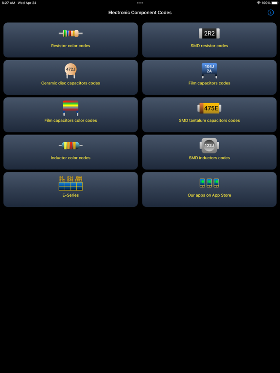 Electronic Component Codes screenshot 7