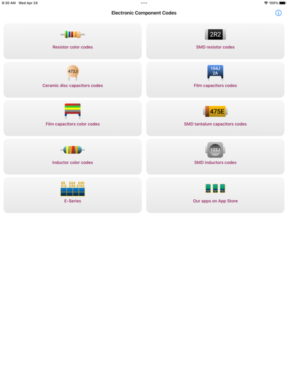 Electronic Component Codes screenshot 8