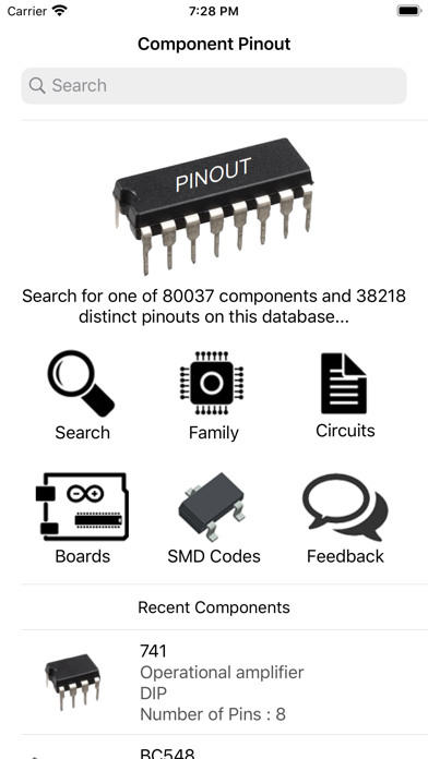 Electronic Component Pinouts screenshot 4