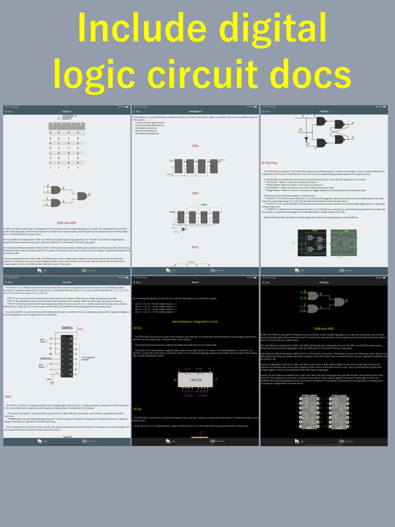 Electronics docs & calcs screenshot 9