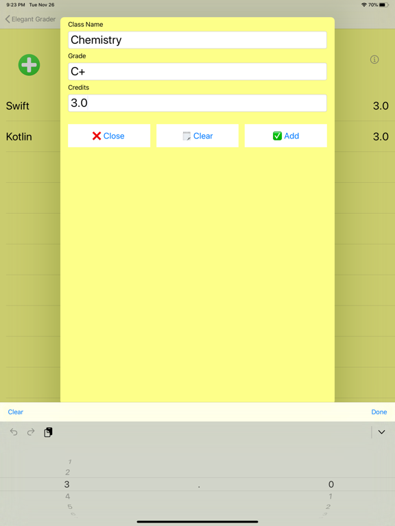Elegant Grader screenshot 3