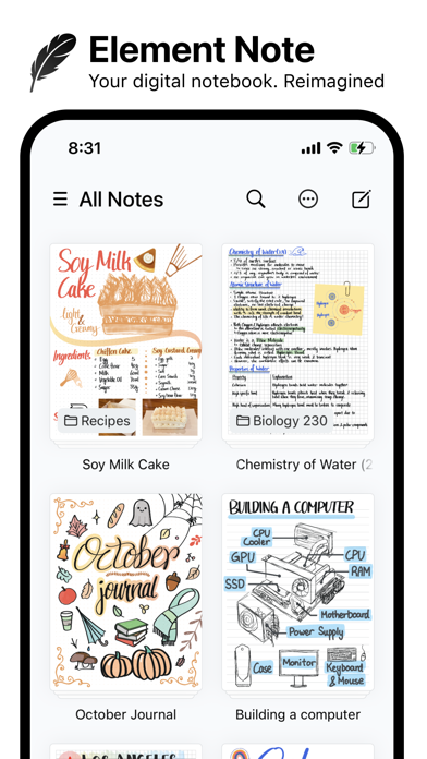 Element Note screenshot 5