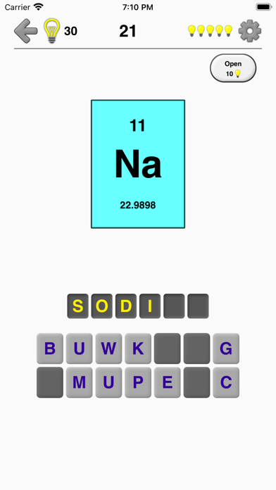 Elements & Periodic Table Quiz screenshot 5
