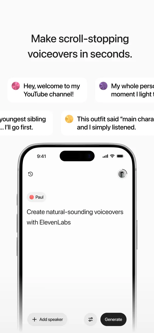 ElevenLabs: AI Voice Generator screenshot 6