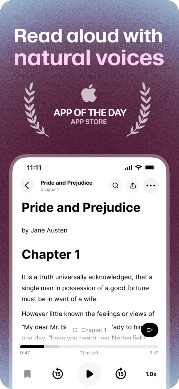 ElevenReader - Read Text Aloud screenshot 5