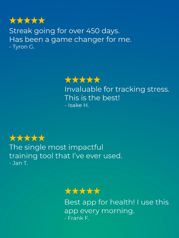 Elite HRV: Wellness & Fitness screenshot 1