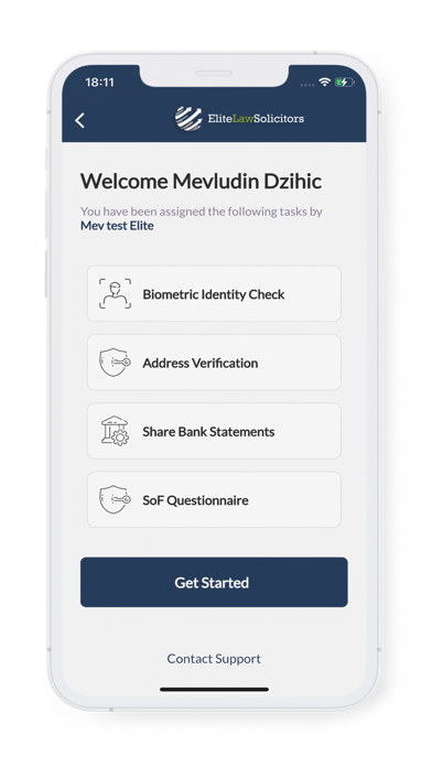 Elite Law Client Onboarding screenshot 1