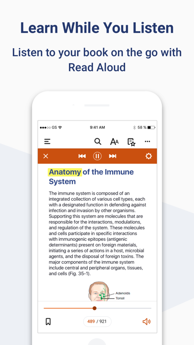 Elsevier eBooks on VitalSource screenshot 3