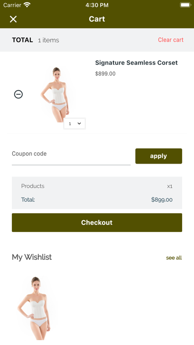 em lingerie screenshot 1
