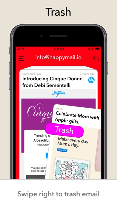 Email Client App screenshot 2
