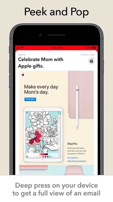 Email Client App screenshot 1