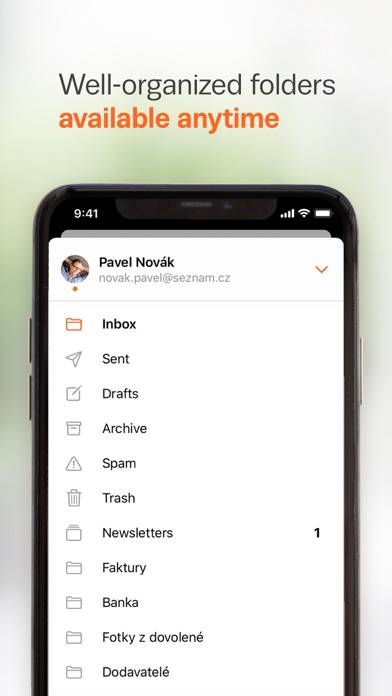Email.cz screenshot 1