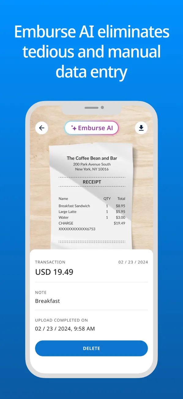 Emburse Enterprise screenshot 4