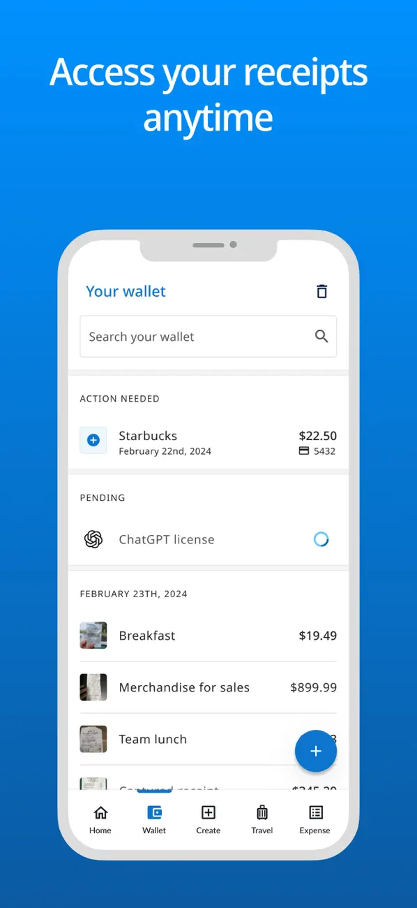 Emburse Enterprise screenshot 3