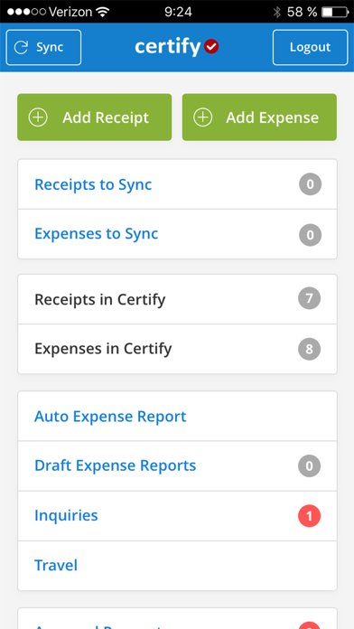 Emburse Professional screenshot 4