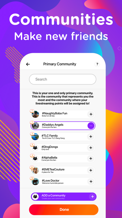 EME Hive - Dating, Go Live screenshot 3