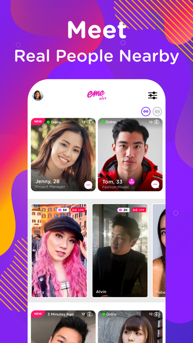 EME Hive - Dating, Go Live screenshot 7