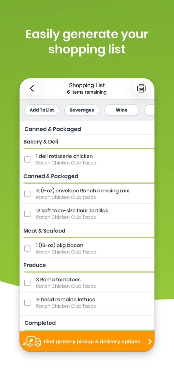 eMeals - Healthy Meal Plans screenshot 3