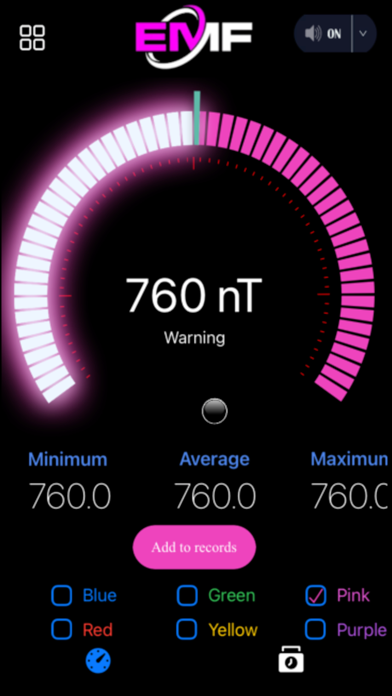 Emf Detector Radiation Reader screenshot 2