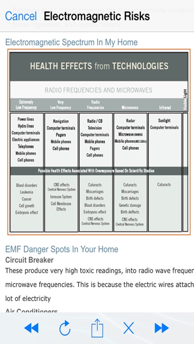 EMF Field Detector RF Scanner screenshot 2