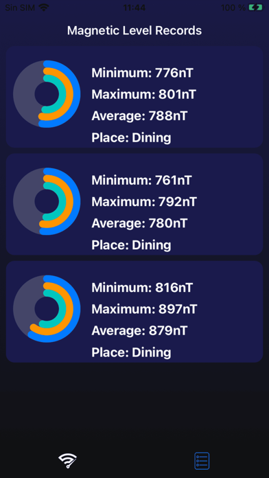 EMF & Magnetic Detector screenshot 1