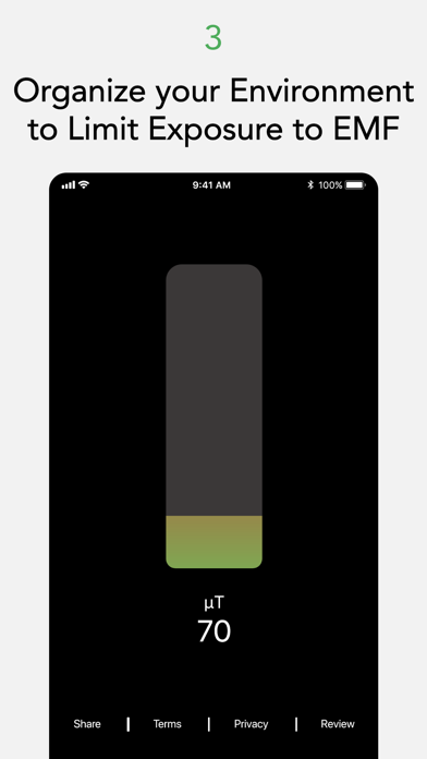 EMF Radiation Detector Reader screenshot 1