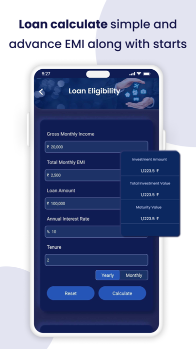 EMI Calculator - Finance Tool screenshot 4